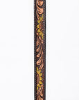 American Darling Hand tooled Hatband Genuine American Leather Western Adjustable Unisex