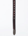 American Darling Hand tooled Hatband Genuine American Leather Western Adjustable Unisex