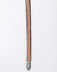 American Darling Hand tooled Hatband Genuine American Leather Western Adjustable Unisex