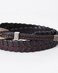 American Darling Hand tooled Hatband Genuine American Leather Western Adjustable Unisex