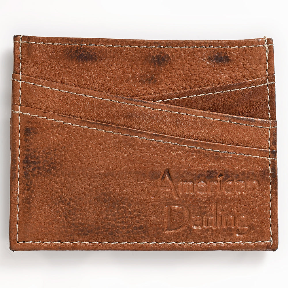 American Darling Card-Holder Genuine Leather women bag western handbag purse