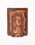 Slim Money Clip Wallet Incorporating RFID Blocking For Pocket And Premium Craftsmanship