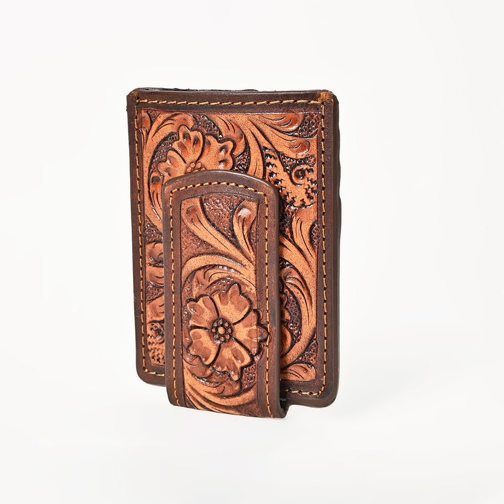 Slim Money Clip Wallet With Durable Construction And Minimalist Practical Design