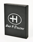 BAR H EQUINE Hand-Tooled Genuine Leather Money Clip Wallet Floral Carved | Western Style Card & Cash Holder
