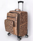 American Darling Travel Case Beautifully Hand Tooled Genuine Leather women bag western handbag purse