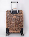 American Darling Travel Case Beautifully Hand Tooled Genuine Leather women bag western handbag purse