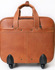 American Darling Travel Case Beautifully Hand Tooled Genuine Leather women bag western handbag purse