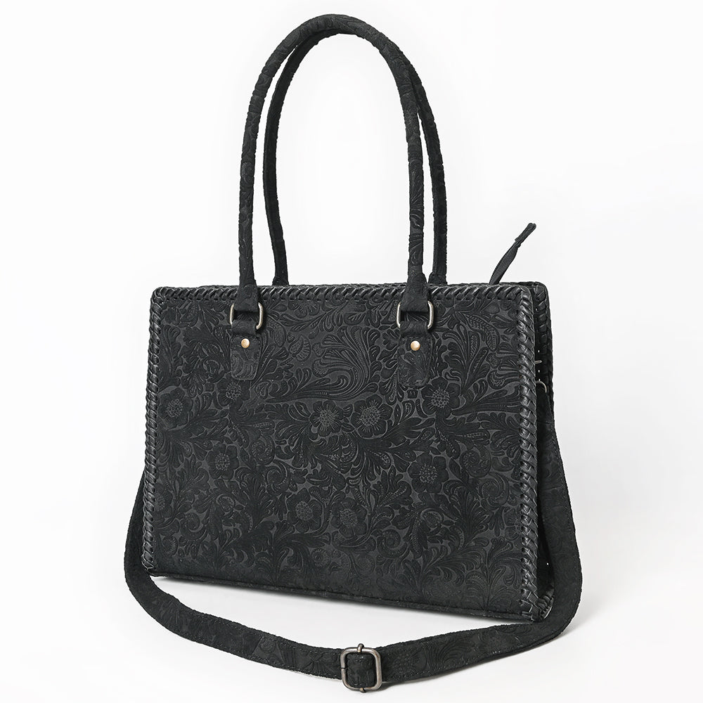 American Darling Western Leather Tote Bag – Premium Handcrafted Genuine Damascus Leather, Spacious &amp; Durable Everyday Carry