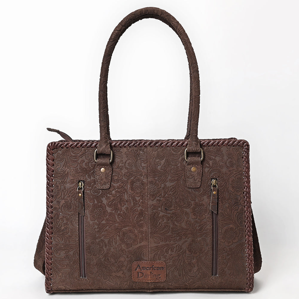 American Darling Tote Embossed Genuine Western Leather Women Bag