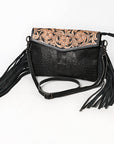 American Darling Clutch Hand Tooled Crocodile Embossed Genuine Leather Women Bag Western Handbag Purse