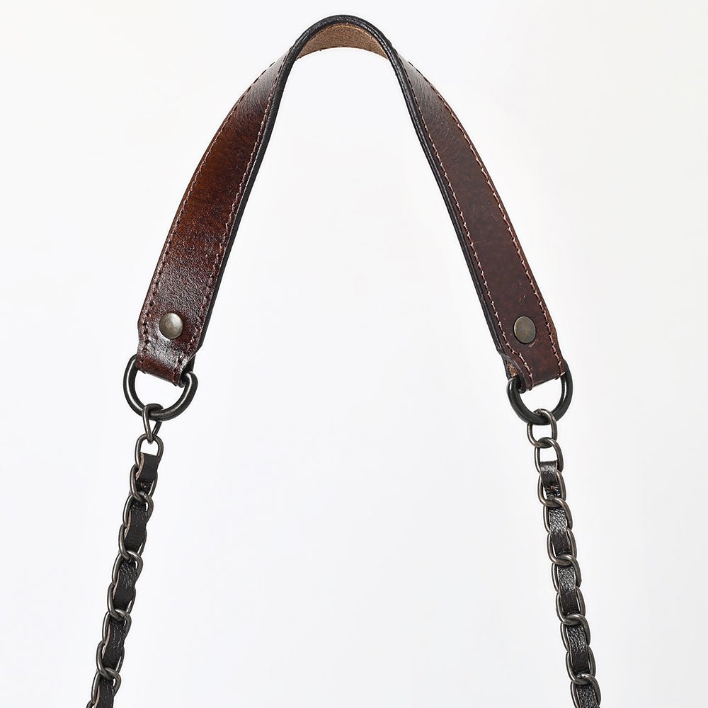 American Darling Small Crossbody Beautifully Hand Tooled Genuine Leather women bag western handbag purse