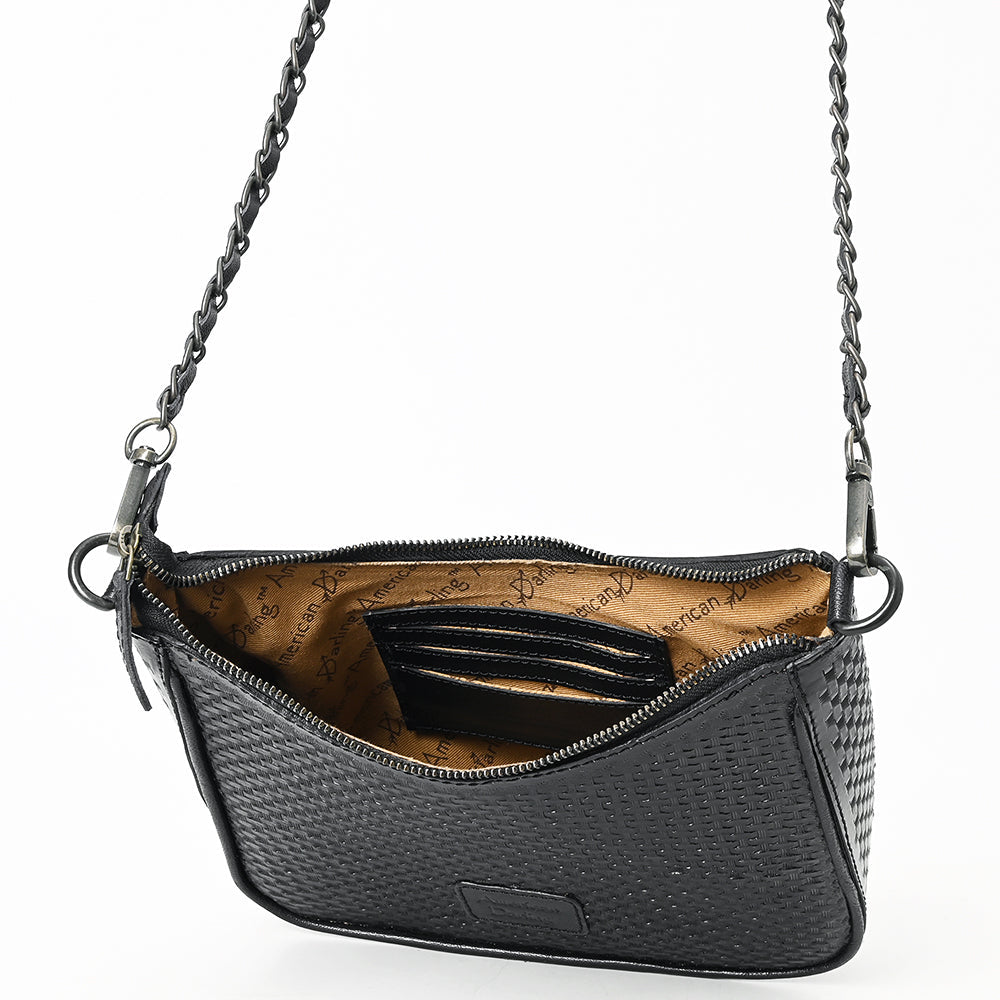 Crossbody Beautifully Hand Tooled Genuine Leather women bag western handbag purse