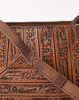 ADBG1609 Crossbody Hand Tooled Genuine Western Leather Women Bag