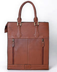 American Darling Hand Tooled Genuine Leather Tote Bag