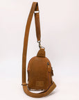 American Darling Hand Curved & Hair On Genuine Leather Sling Bag
