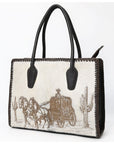 ADBGM512 Tote Hair On Genuine Western Leather Women Bag