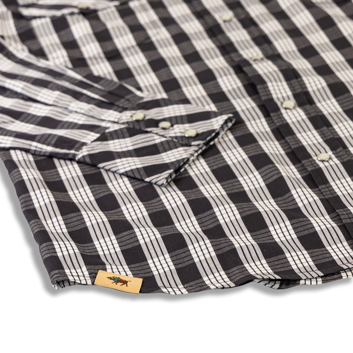 Durable Palaka Western Snap Shirt For Everyday Workwear Travel And Casual Comfort
