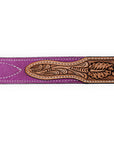 American Darling Beautifully Hand Tooled Genuine American Suede Leather Belt Men and Women
