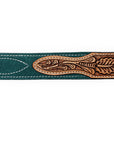 American Darling Beautifully Hand Tooled Genuine American Suede Leather Belt Men and Women