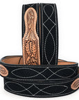 American Darling Beautifully Hand Tooled Genuine American Suede Leather Belt Men and Women