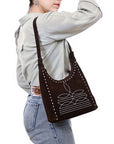 American Darling Crossbody Genuine Western Leather Women Bag ADBG1617B