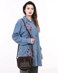 American Darling Cross Body Suede Genuine Western Leather Women Bag Western Handbag Purse