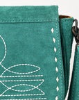 American Darling Cross Body Suede Genuine Western Leather Women Bag Western Handbag Purse