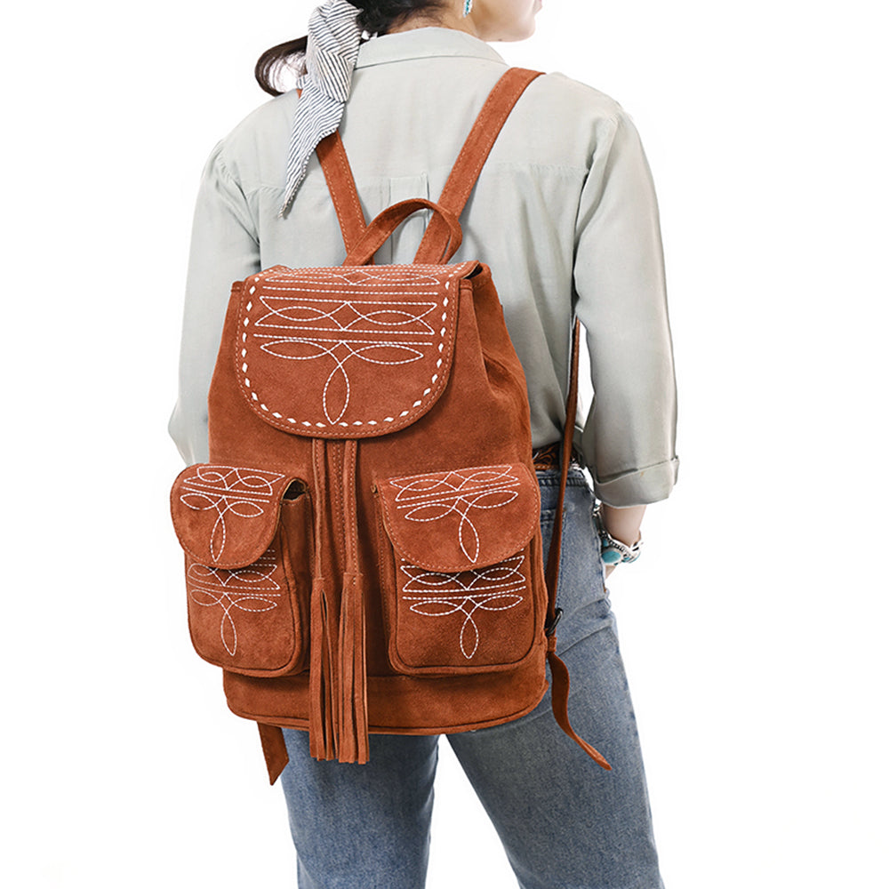 American Darling Backpack Genuine Western Leather Women Bag ADBG1624C