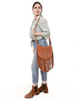 American Darling Crossbody Genuine Western Leather Women Bag ADBG1625C