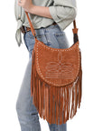 American Darling Crossbody Genuine Western Leather Women Bag ADBG1625C