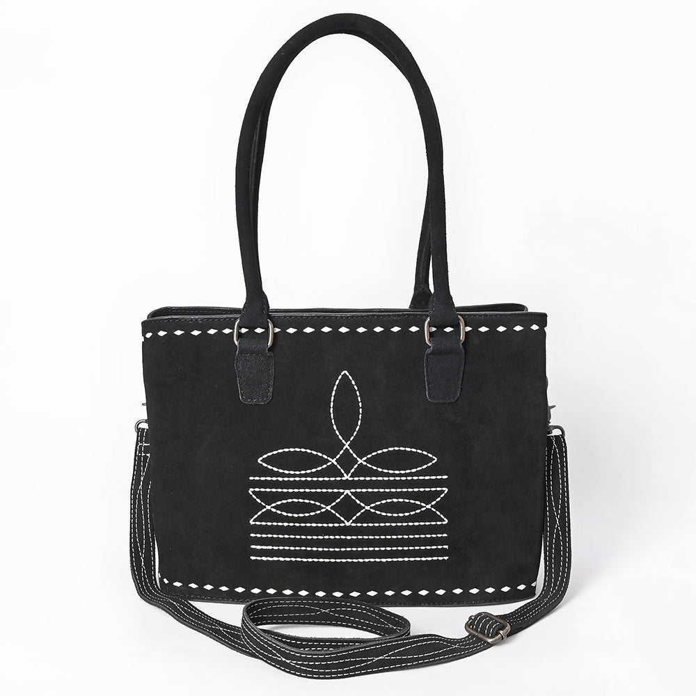 American Darling Tote Suede Genuine Leather Women Bag Western Handbag Purs