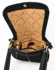 ADBGA670A Crossbody Genuine Western Suede Leather women bag