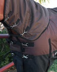 Hilason 1200D Waterproof Winter Horse Turnout Blanket Neck Cover Belly Wrap