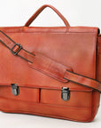 OHLAY Briefcase Genuine Leather women bag western Bag OHM118C