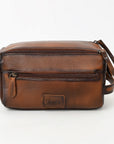 OHLAY Toiletry Genuine Leather women bag western Bag OHM119B