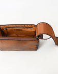 OHLAY Toiletry Genuine Leather women bag western Bag OHM119B