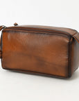 OHLAY Toiletry Genuine Leather women bag western Bag OHM119B