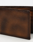 OHLAY Rodeo Genuine Leather Western Bifold Wallet For Men Dark Brown