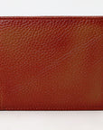 OHLAY Rodeo Genuine Leather Western Bifold Wallet For Men Mahogany