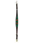 Bar H Equine American Leather Horse Saddle Tack One Ear Headstall | Breast Collar | Browband Headstall | Wither Strap | Tack Set for Horses Jora Autumn Collection