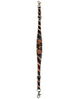 Bar H Equine American Leather Horse Saddle Tack One Ear Headstall | Breast Collar | Browband Headstall | Wither Strap | Tack Set for Horses Tropical Snake Collection