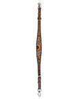 Bar H Equine Bonnie Blossom Sunflower Leather One Ear Headstall