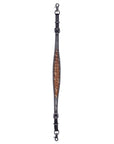 Bar H Equine Western Horse Genuine American Leather Wither Straps Breast Collar Headstall Tack Set