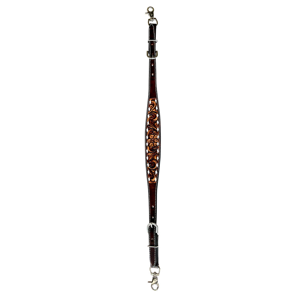 Bar H Equine Genuine Western American Leather Horse Premium Headstall &amp; Breast Collar Set