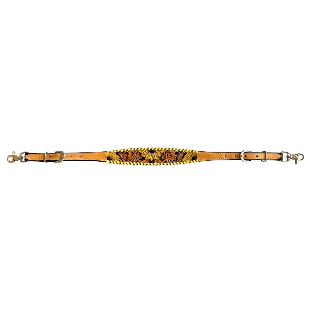 Bar H Equine American Leather Horse Saddle Tack One Ear Headstall | Breast Collar | Browband Headstall | Wither Strap | Tack Set BER255