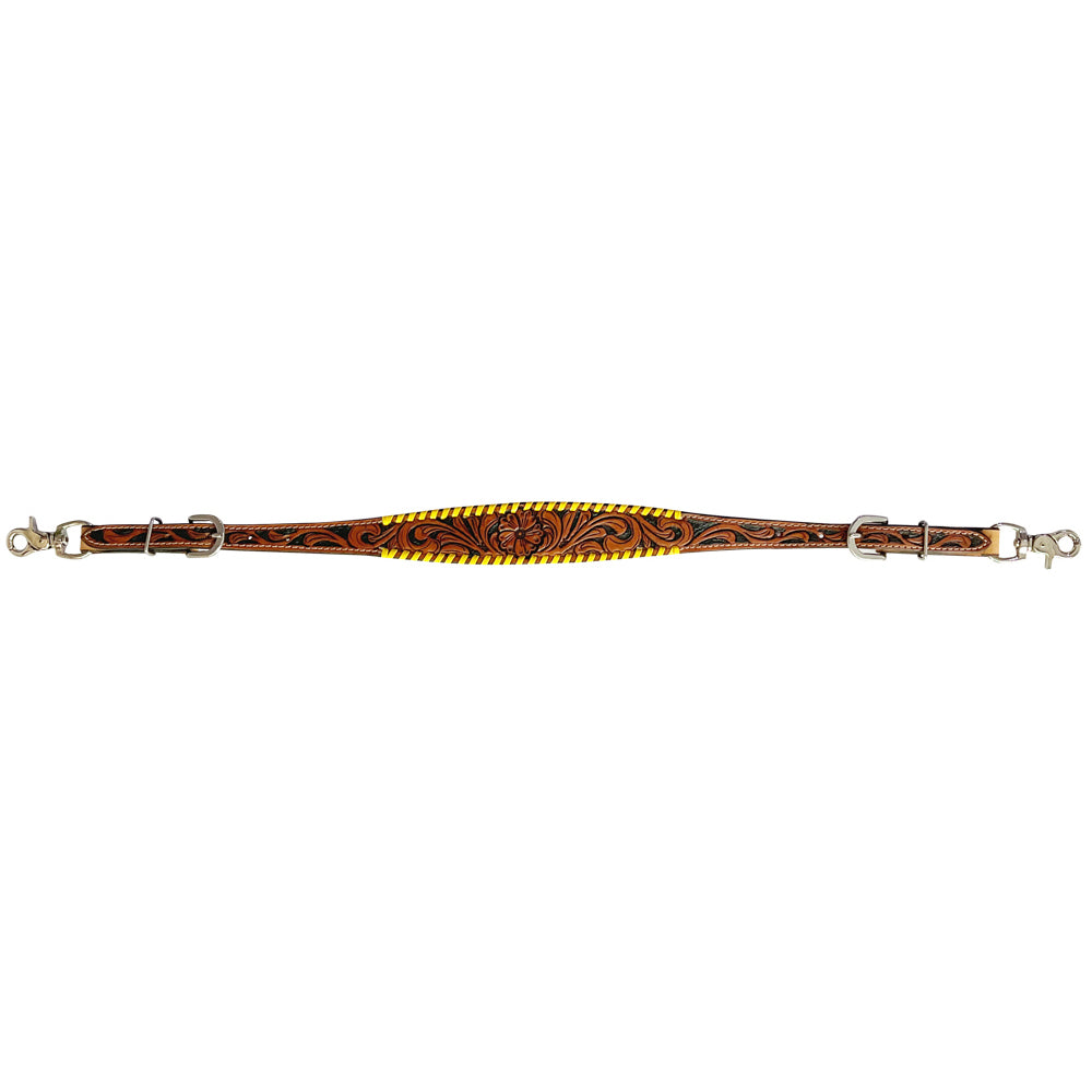 Bar H Equine American Leather Horse Saddle Tack One Ear Headstall | Breast Collar | Browband Headstall | Wither Strap | Tack Set BER257