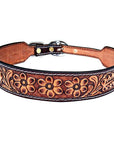 Bar H Equine Genuine Western American Leather Horse Premium Headstall & Breast Collar Set