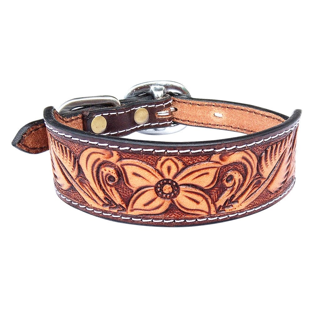 Bar H Equine Genuine Western American Leather Horse Premium Headstall &amp; Breast Collar Set