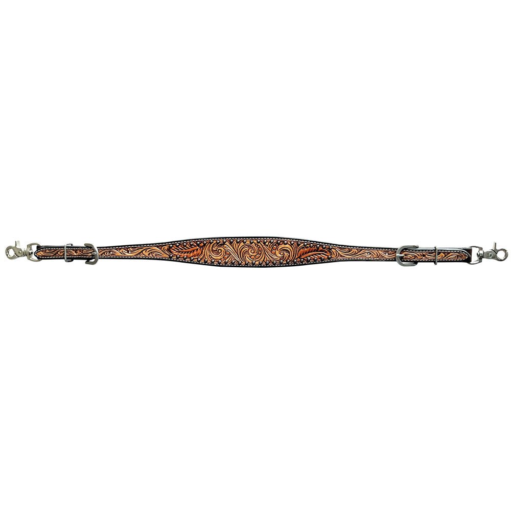 Bar H Equine Genuine Western American Leather Horse Premium Headstall &amp; Breast Collar Set