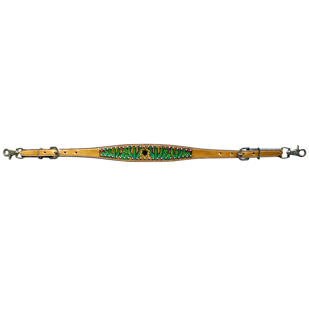 Bar H Equine Genuine Western American Leather Horse Premium Headstall &amp; Breast Collar Set
